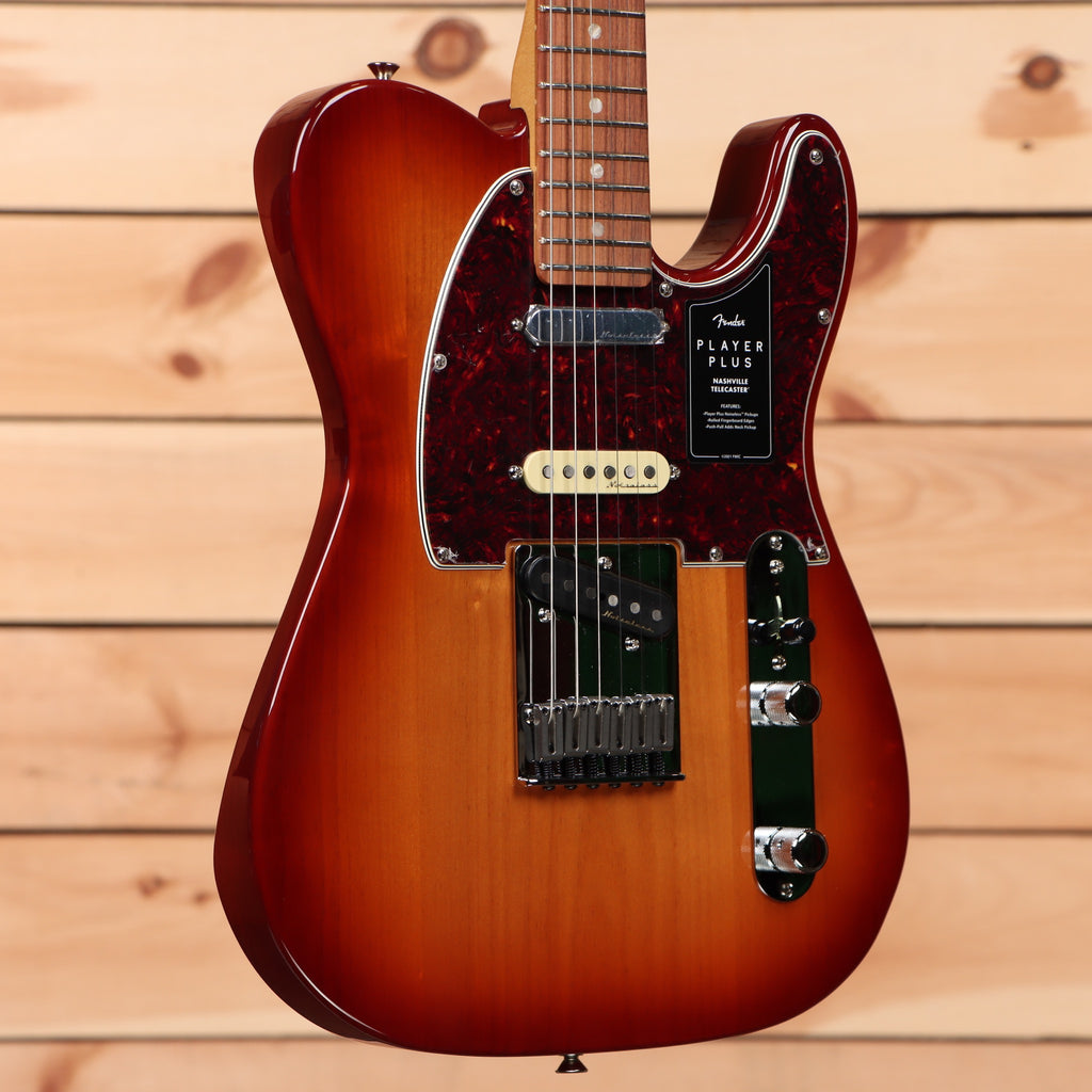 豊富な新品 Fender MEX Player Plus Nashville Telecaster (3-Color Sunburst/Maple)  イケベ器店 通販 PayPayモール