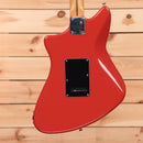 Fender Player Plus Meteora HH electric guitar Fiesta Red with dual humbucker pickups