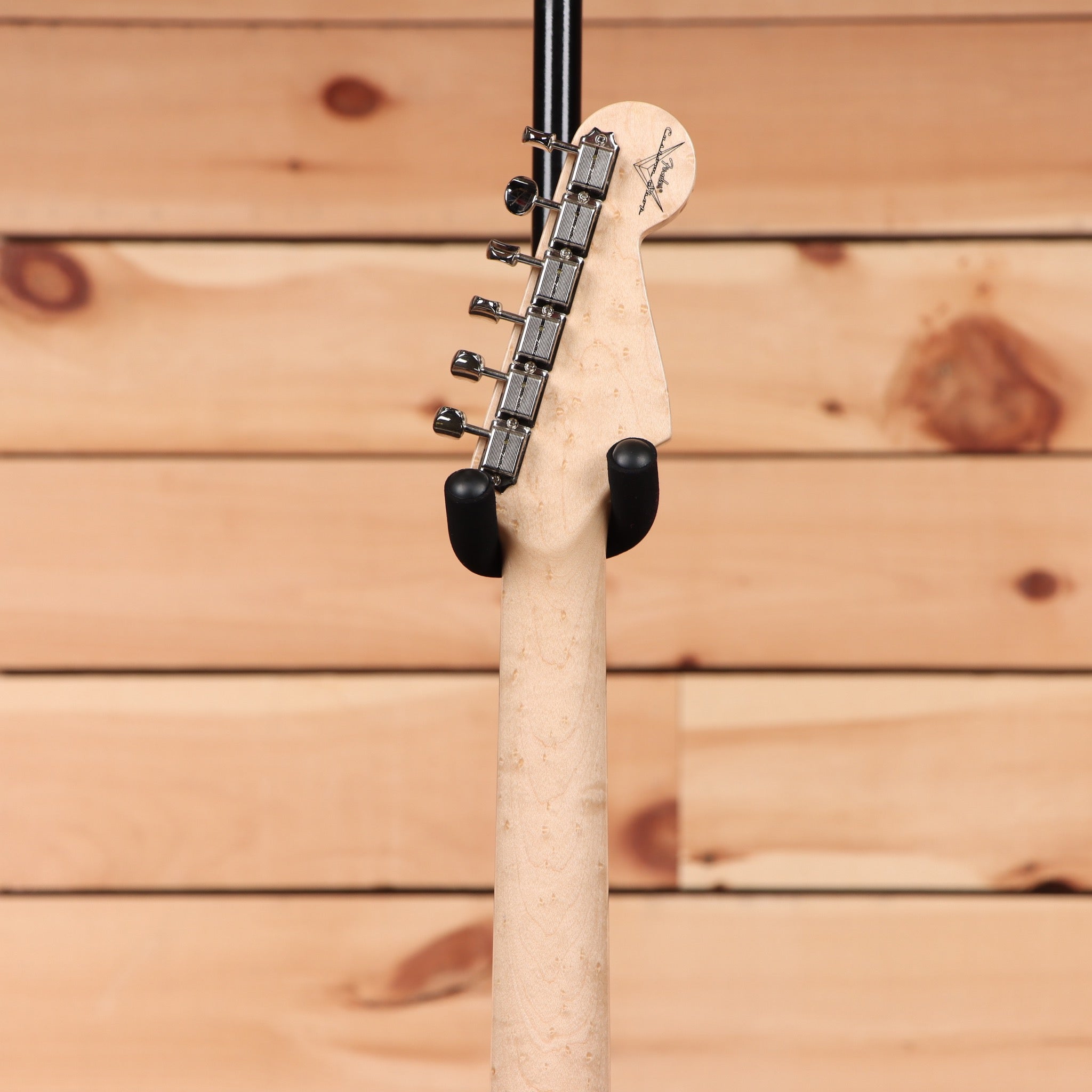 Fender Custom Shop Dick Dale Stratocaster electric guitar with maple neck and chrome hardware