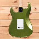 Fender Custom Shop Dick Dale Stratocaster electric guitar Chartreuse Sparkle with white pickguard