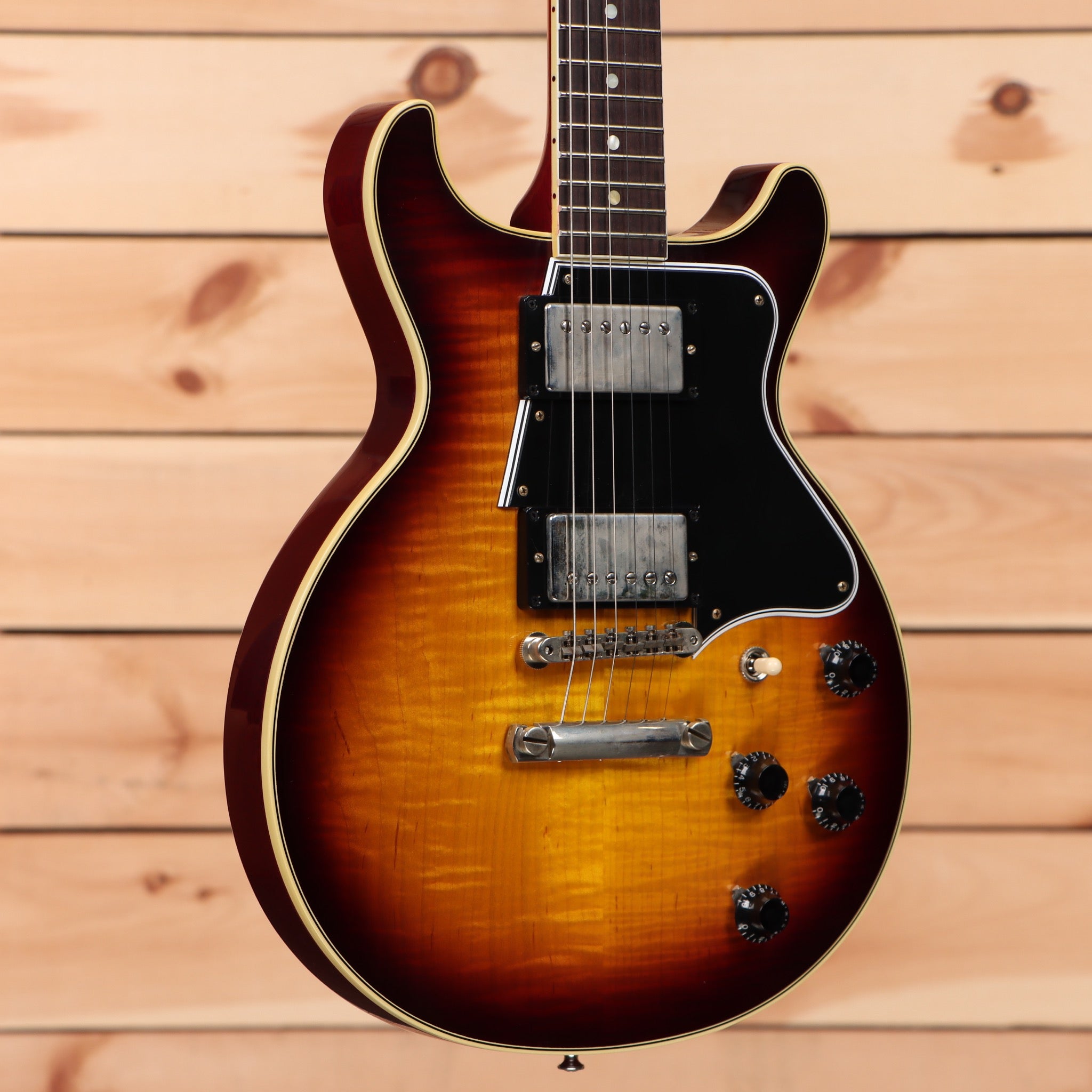 Gibson Les Paul Special Double Cut Figured Maple Top - Bourbon