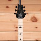 Paul Reed Smith DW CE24 Floyd electric guitar faded grey black satin with maple neck and bird inlays