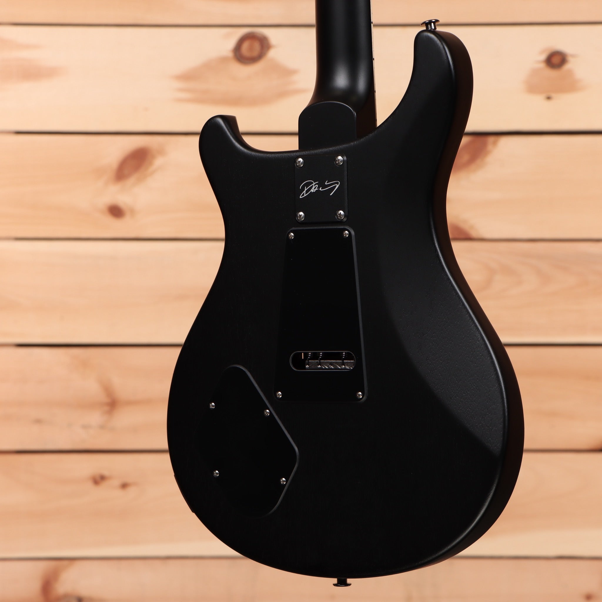 Paul Reed Smith DW CE24 Floyd electric guitar Faded Grey Black Satin with bird inlays