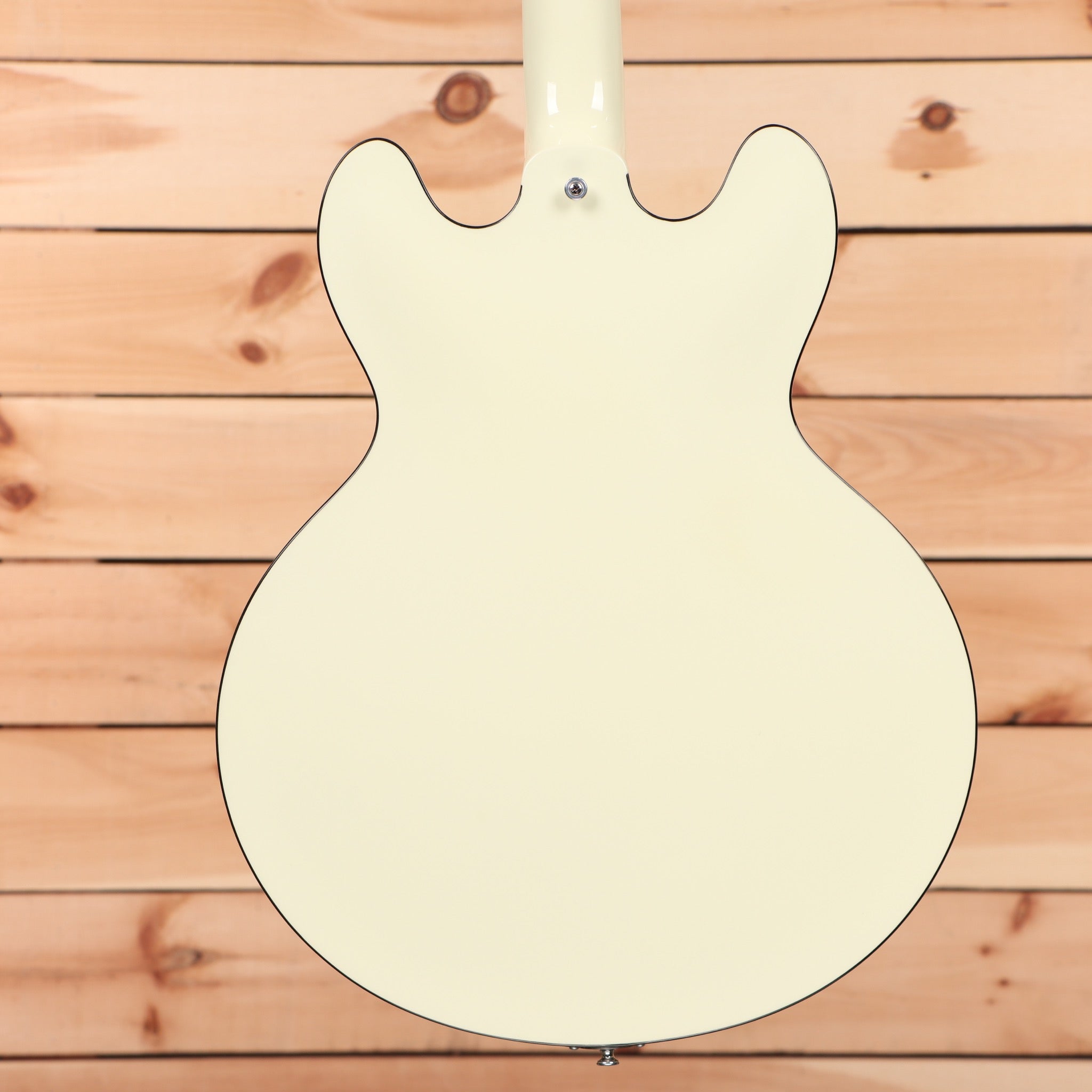 Gibson 1964 Trini Lopez semi-hollow electric guitar Classic White with f-holes and trapeze tailpiece
