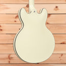 Gibson 1964 Trini Lopez semi-hollowbody electric guitar Classic White with f-holes and black binding