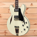 Gibson 1964 Trini Lopez semi-hollow electric guitar Classic White with dual humbuckers and f-holes