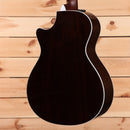 Taylor 412ce Grand Concert acoustic-electric guitar Tobacco Sunburst with venetian cutaway