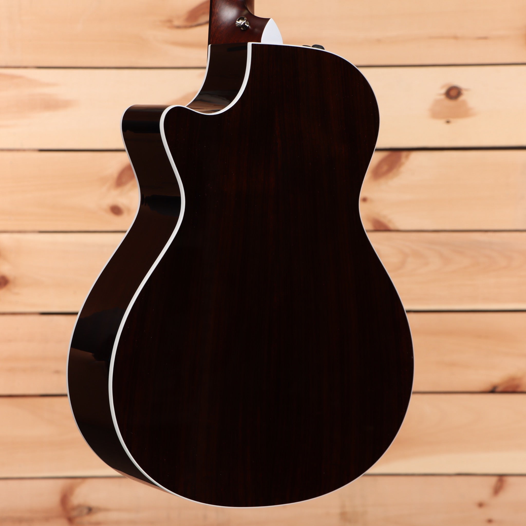 Taylor 412ce Grand Concert acoustic-electric guitar Tobacco Sunburst with white binding cutaway