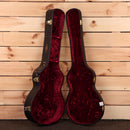 Taylor 412ce Grand Concert acoustic guitar Tobacco Sunburst with burgundy velvet-lined hardshell case