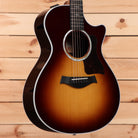 Taylor 412ce Grand Concert acoustic-electric guitar tobacco sunburst with venetian cutaway