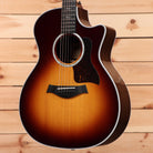 Taylor 414ce Grand Auditorium acoustic-electric guitar Tobacco Sunburst with venetian cutaway
