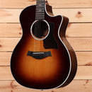 Taylor 414ce Grand Auditorium acoustic-electric guitar Tobacco Sunburst with venetian cutaway