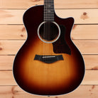 Taylor 414ce Grand Auditorium acoustic-electric guitar tobacco sunburst with venetian cutaway