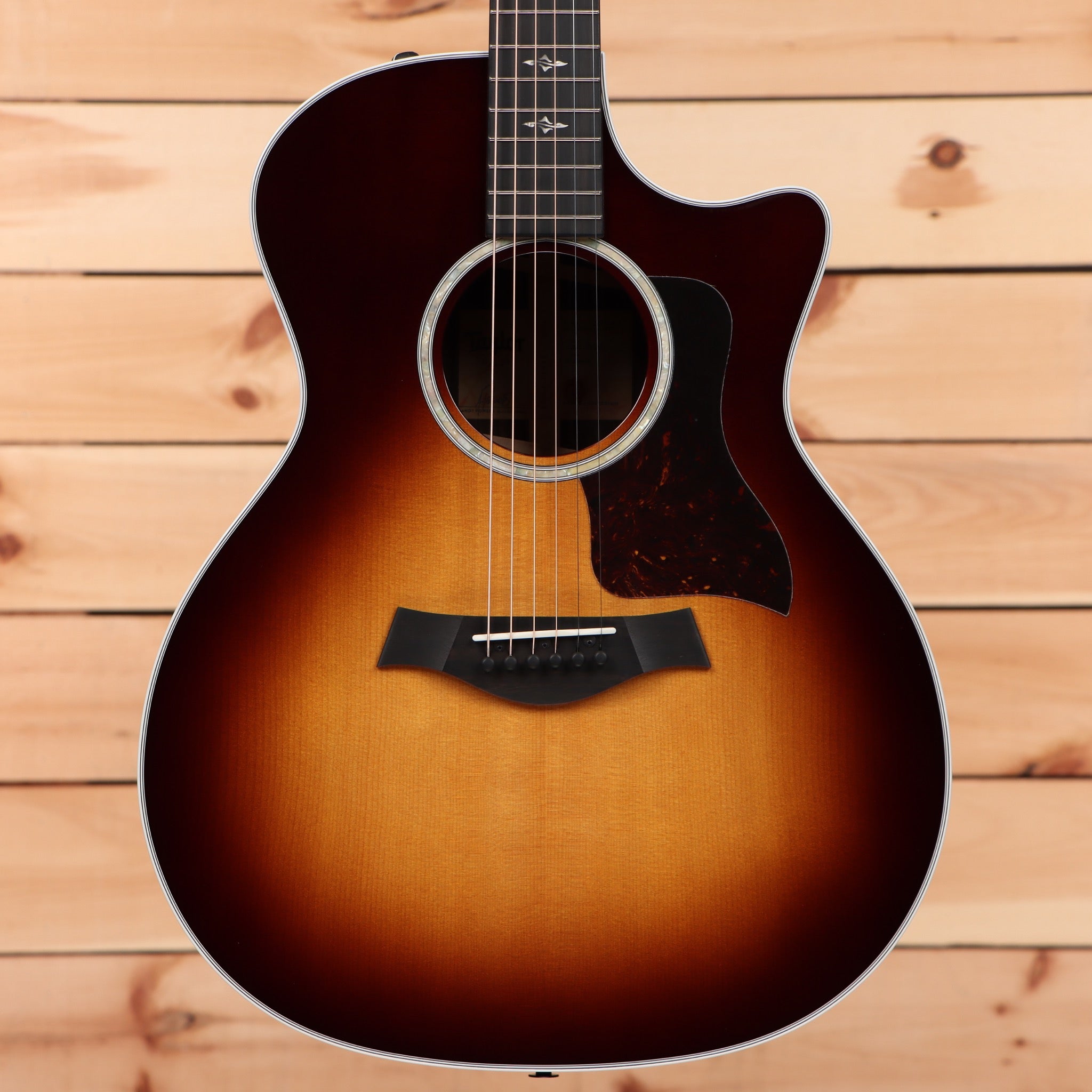 Taylor 414ce Grand Auditorium acoustic-electric guitar tobacco sunburst with venetian cutaway