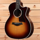 Taylor 414ce Grand Auditorium acoustic-electric guitar Tobacco Sunburst with venetian cutaway