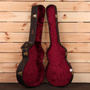 Taylor 414ce Grand Auditorium acoustic guitar tobacco sunburst with burgundy velvet-lined hardshell case