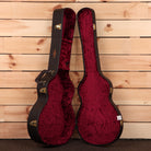 Taylor 414ce Grand Auditorium acoustic guitar tobacco sunburst with burgundy velvet-lined hardshell case