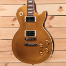 Gibson Slash Victoria Les Paul Standard electric guitar Gold Top with dual humbucker pickups