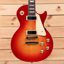 Gibson Les Paul Deluxe 70s electric guitar 70s Cherry Sunburst with dual humbucker pickups