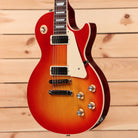 Gibson Les Paul Deluxe 70s electric guitar 70s Cherry Sunburst with dual humbucker pickups