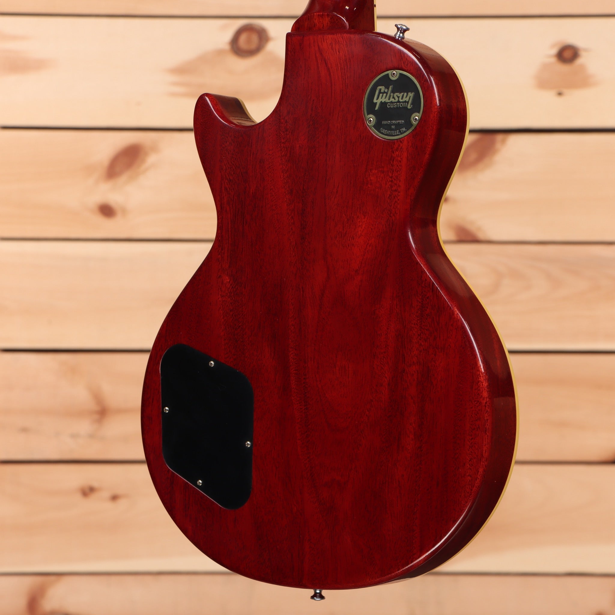 Gibson 1960 Les Paul Standard Ultra Light Aged electric guitar Wide Tomato Burst with dual humbuckers
