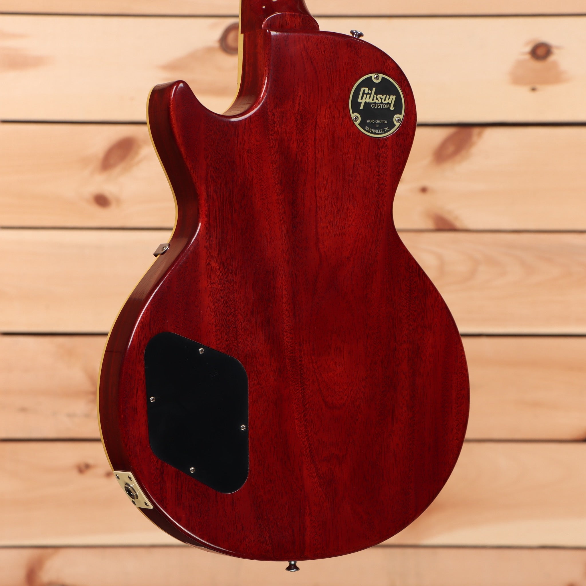 Gibson 1960 Les Paul Standard Ultra Light Aged electric guitar Wide Tomato Burst with humbucker pickups