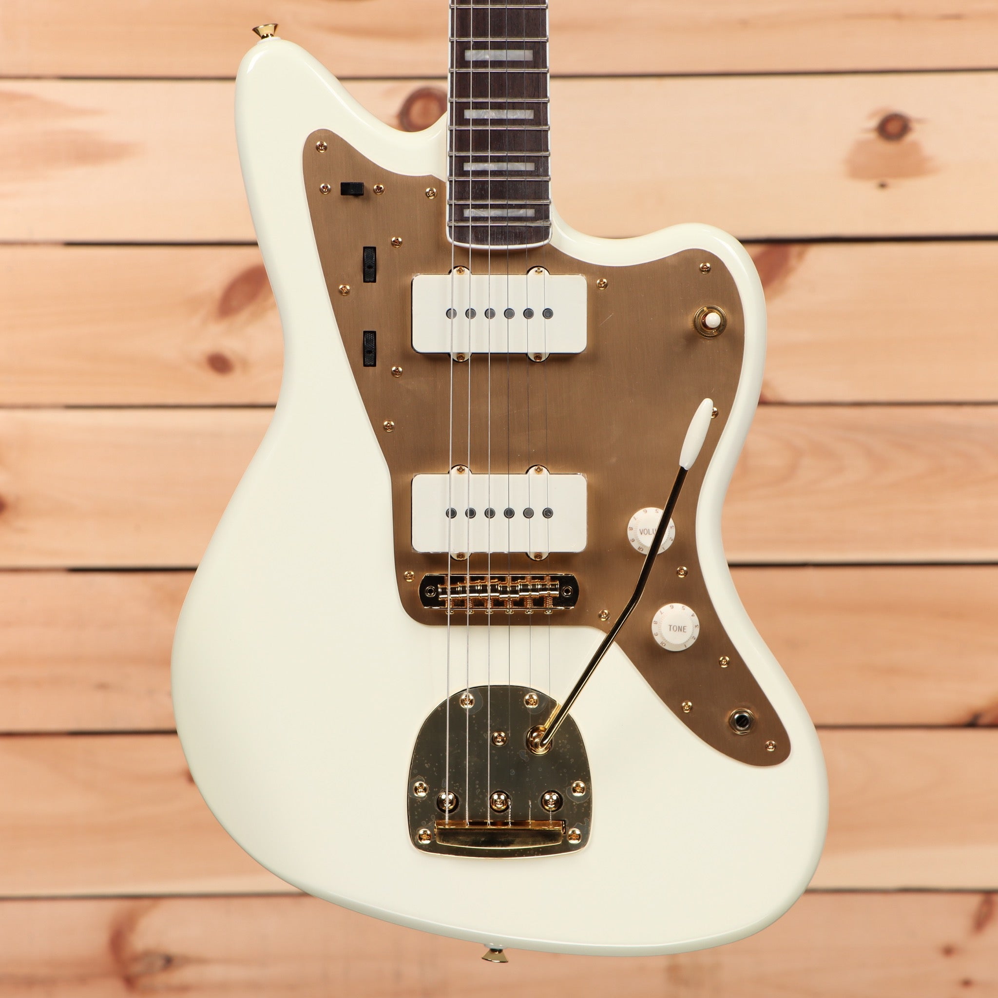 Squier 40th Anniversary Jazzmaster - Olympic White – Righteous Guitars