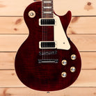 Gibson Les Paul 70s Deluxe wine red electric guitar with dual humbuckers and gold hardware