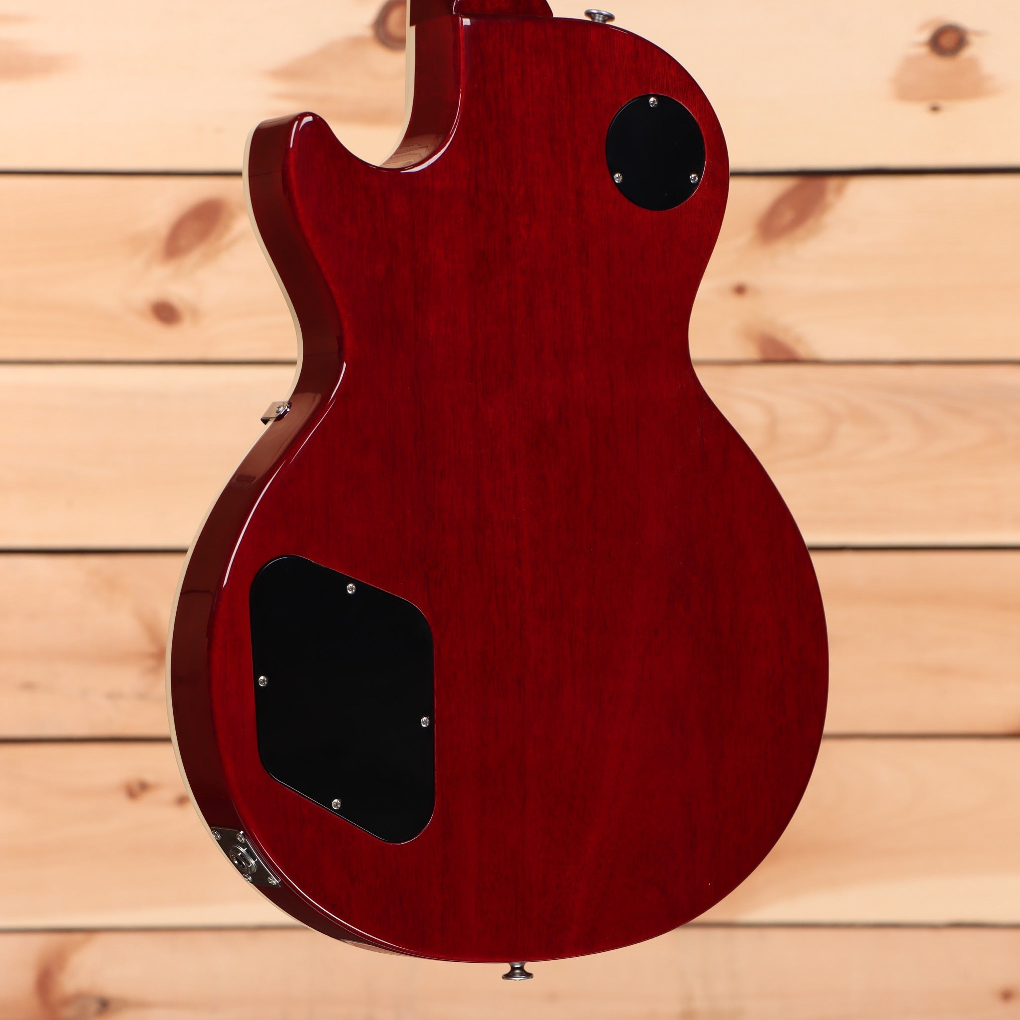 Gibson Les Paul 70s Deluxe electric guitar wine red finish with dual humbucker pickups