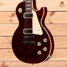 Gibson Les Paul 70s Deluxe electric guitar Wine Red with dual humbucker pickups and cream binding