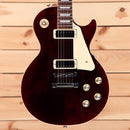 Gibson Les Paul 70s Deluxe wine red electric guitar with dual humbuckers and cream pickguard