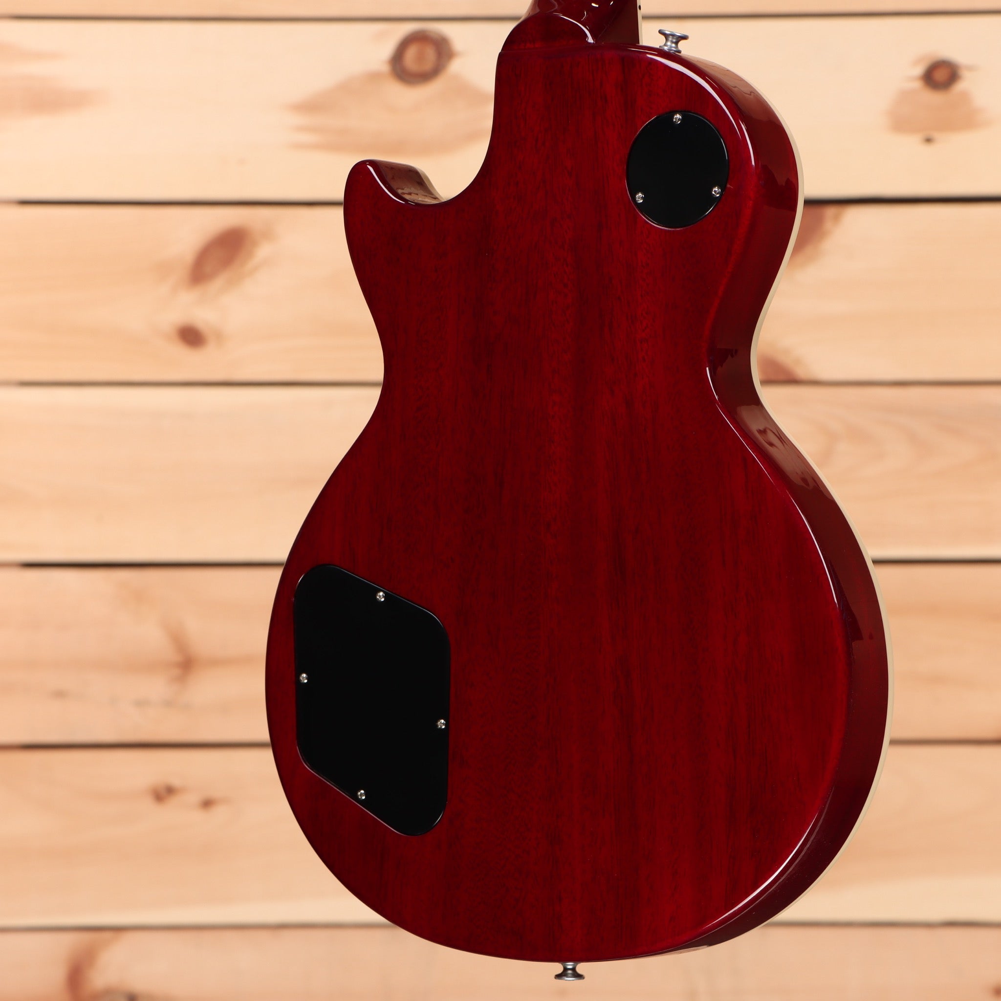 Gibson Les Paul 70s Deluxe wine red electric guitar with dual humbucker pickups and mahogany body