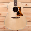 Gibson J35 dreadnought acoustic guitar faded natural with tiger stripe pickguard
