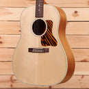 Gibson J35 dreadnought acoustic guitar faded natural with tiger stripe pickguard