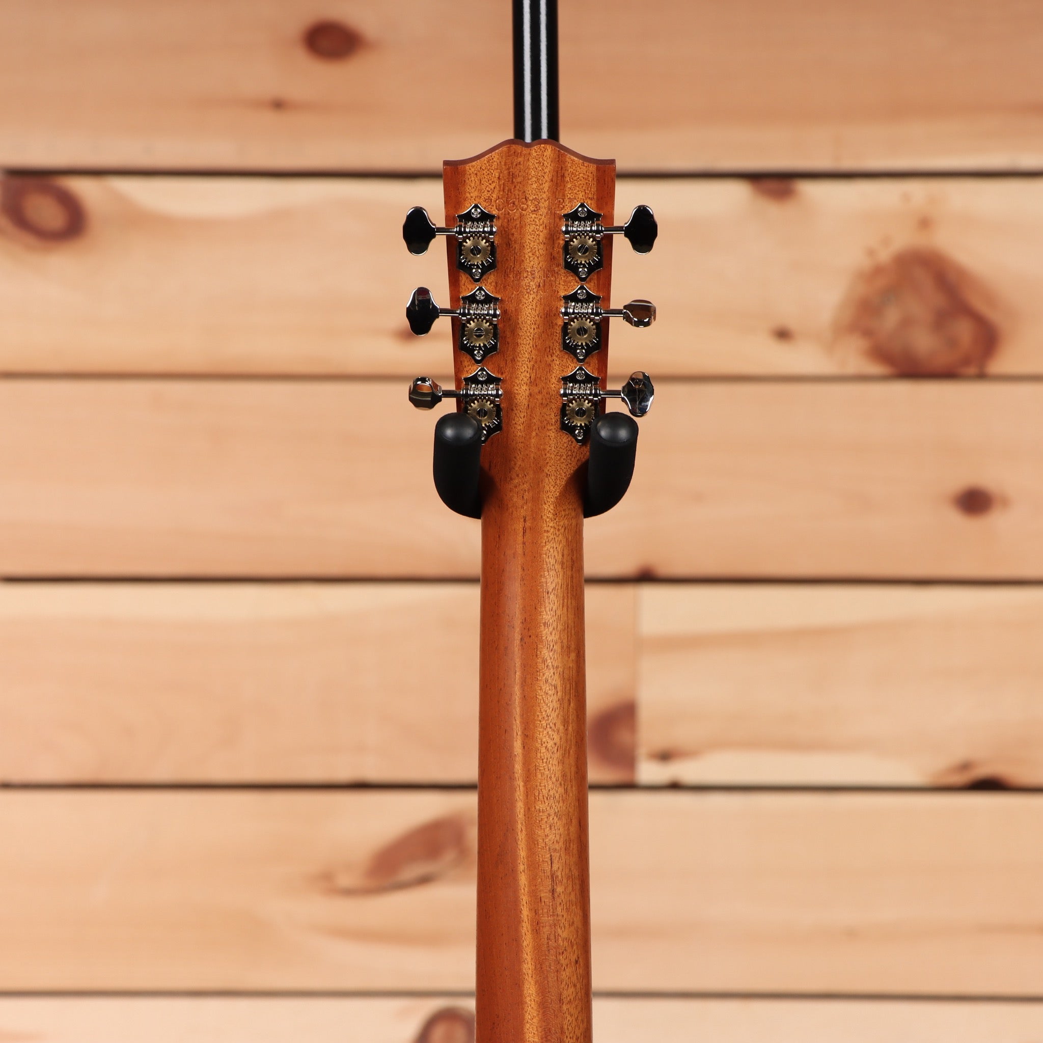 Gibson J35 acoustic guitar faded natural finish with vintage-style tuning machines and black pickguard