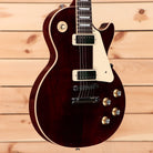 Gibson Les Paul 70s Deluxe electric guitar Wine Red with dual humbucker pickups and cream binding