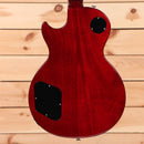 Gibson Les Paul 70s Deluxe wine red electric guitar with dual humbuckers and curved maple top