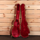 Gibson Les Paul 70s Deluxe wine red electric guitar with gold hardware and red velvet case