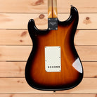 Pre-owned Fender Custom Shop Eric Clapton Signature Stratocaster Journeyman Relic 2-Color Sunburst electric guitar with single-coil pickups