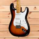 Pre-owned Fender Custom Shop Eric Clapton Signature Stratocaster electric guitar 2-Color Sunburst with maple fretboard