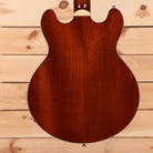 Eastman T184MX semi-hollow electric guitar Goldburst with f-holes and maple neck