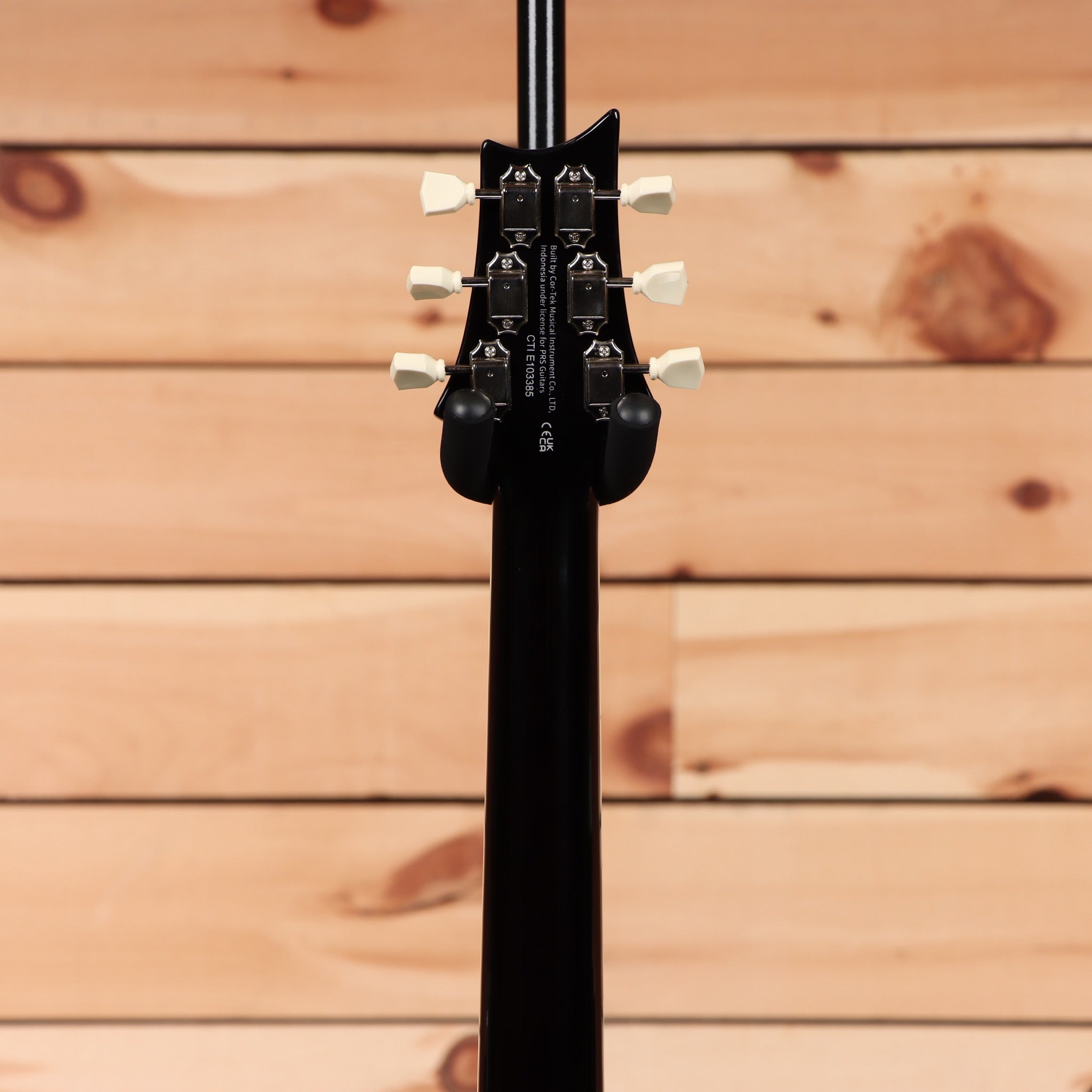 Paul Reed Smith SE McCarty 594 Black Gold Sunburst electric guitar with pearl tuning pegs