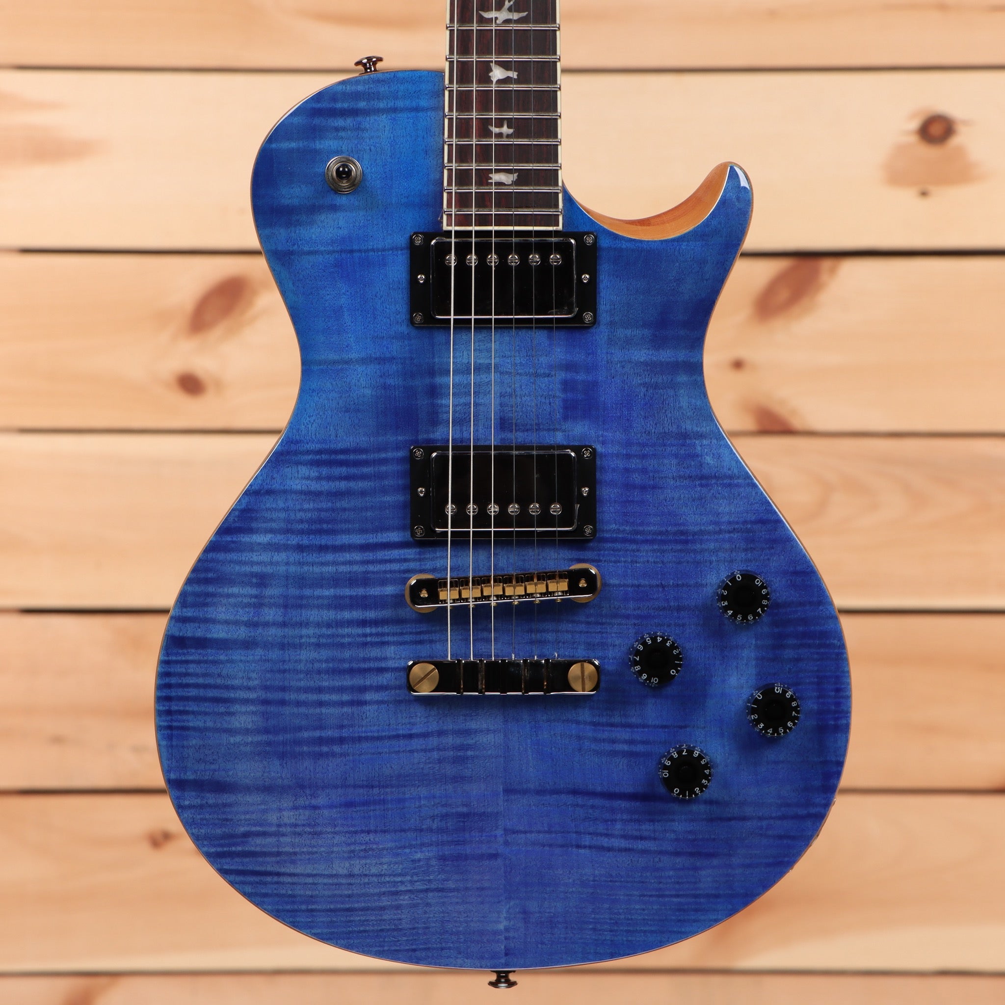 Paul Reed Smith SE McCarty 594 single-cut electric guitar faded blue with dual humbuckers