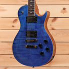 Paul Reed Smith SE McCarty 594 Singlecut electric guitar Faded Blue with flamed maple top and dual humbuckers