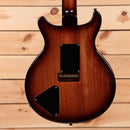 Paul Reed Smith Santana retro electric guitar Tobacco Wrap Burst with dual humbuckers