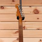Fender Custom Shop Limited Roasted 1960 Stratocaster electric guitar Super Heavy Relic Aged Olympic White with chrome tuning machines
