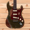 Fender Custom Shop Limited Roasted 1960 Stratocaster Super Heavy Relic - Aged Olive Green