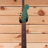 Fender Custom Shop Limited Dual-Mag II Stratocaster Heavy Relic - Aged Sherwood Green Metallic over 3 Color Sunburst