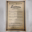 Eastman AC822CE-FF handcrafted acoustic guitar natural finish with certificate of authenticity