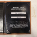 Gibson 1958 Les Paul Standard Reissue VOS electric guitar Bourbon Burst with Certificate of Authenticity